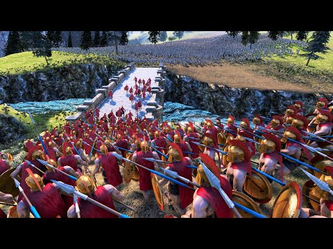 CAN 300 SPARTANS DEFEAT A MUCH BIGGER PERSIAN ARMY? - Ultimate Epic Battle Simulator