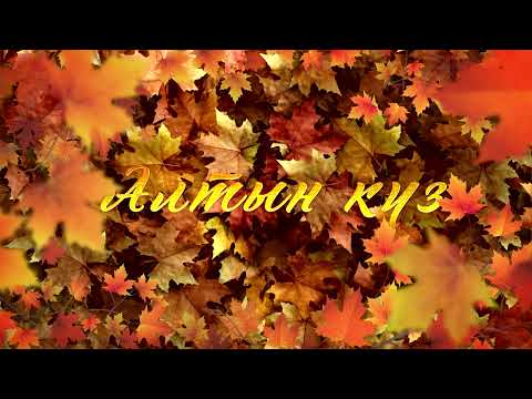 Алтын күз. футаж экран
