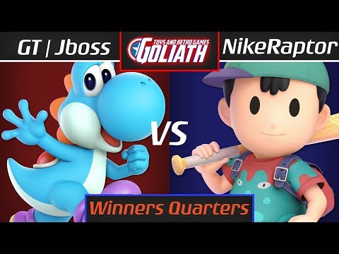 GT | Jboss (yoshi) vs NikeRaptor (ness / young link) - Winners Quarters - Goliath 24