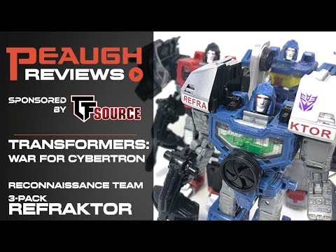 Video Review: Transformers: War for Cybertron SIEGE - RECONNAISSANCE TEAM