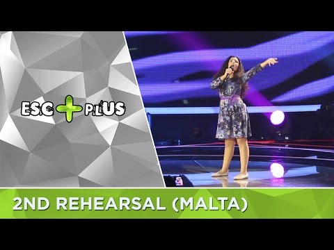 Junior Eurovision 2016 Malta: Christina Magrin - Parachute (2nd Rehearsal)