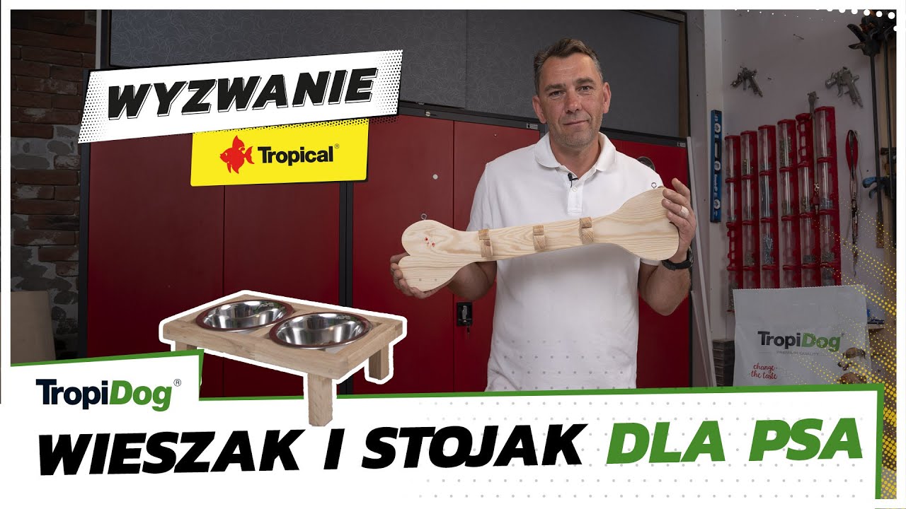 Zrób to sam: wieszak i stojak dla psa | Darek Stolarz