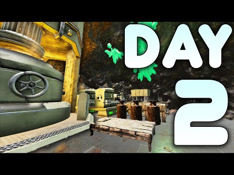 Insane Progress in My OP Underwater Cave - Ark PvP