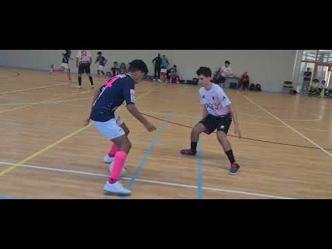 U17  Bouraza brussels- Futsal Jette 3-4       1iere période 