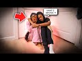 CRYING WITH THE DOOR LOCKED PRANK ON MY BESTFRIEND🥹 Cute Reaction