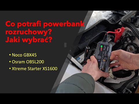 Powerbanki rozruchowe Noco GBX45, Osram OBSL200, XtremeStarter: warto kupić?