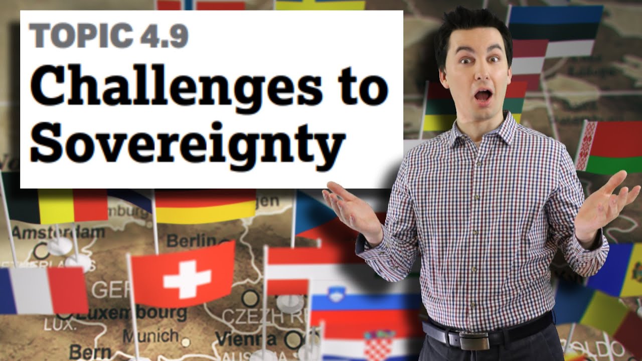 Challenges To Sovereignty & Supranational Organizations [AP Human Geography Unit 4 Topic 9] (4.9)