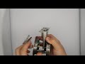 Round Zinc Alloy Sliding Door Lock With Brass Keys