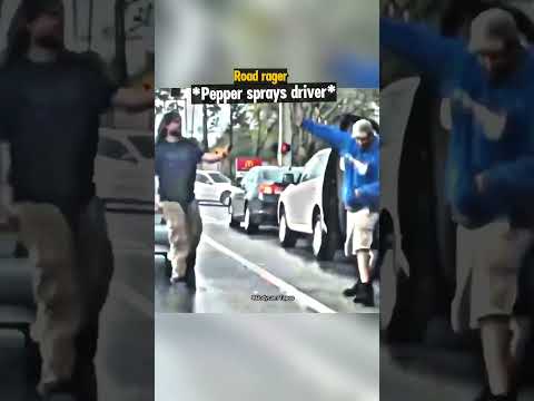 Road Rager Breaks Drivers Truck Window