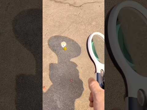 Magnifying Glass Vs Crackers 😱 | Is Magnifying Glass Can Do This|Crackers#shorts #experiment #short