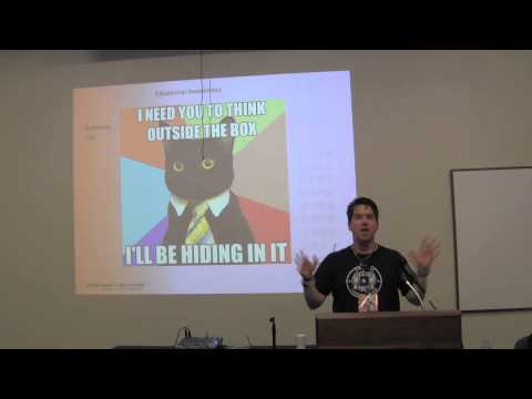 HouSecCon 2012 - Securing the Internet: YOU're doing it wrong (Jayson Street) Part 1