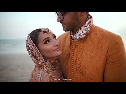 AFNAN & SAMAD | BEACH MEHENDI | PAKISTANI WEDDING