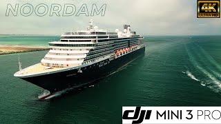 Cruise Ship I Noordam I Arriving in Adelaide I DJI Mini 3 Pro