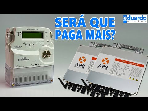 Micro Inversor em Medidor Digital Sem Homologar, Será que paga Mais?