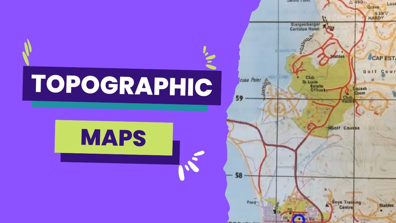 What are Topographic Maps | Geography | The Student Shed