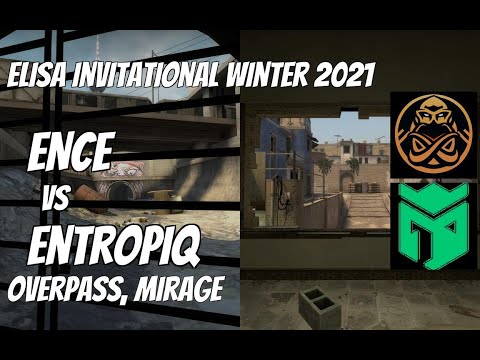 ENCE vs Entropiq Highlights / quarter-final at Elisa Invitational Winter 2021