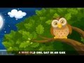 A Wise Old Owl with lyrics - Nursery Rhymes by EFlashApps