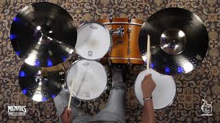 Video thumbnail for Zildjian 21" Z Custom Mega Bell Ride Cymbal - 4123g (Z40121-1031324W) by Memphis Drum Shop