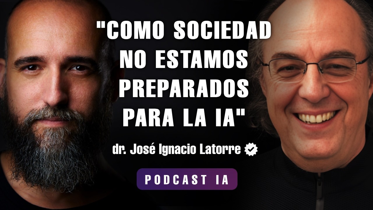 IA y Física Cuántica ⚛️🤖 - Dr José Ignacio Latorre, físico cuántico | Podcast IA #7