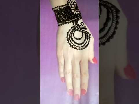 bracelet henna/mehndi tattoo #shorts #viral #mehndi #ytshorts