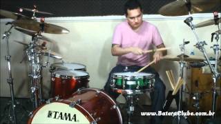 Video thumbnail for Caixa Pearl Signature Morgan Rose 14x5" snare soundcheck - BATERACLUBE.com.br by Batera Clube Drum Shop