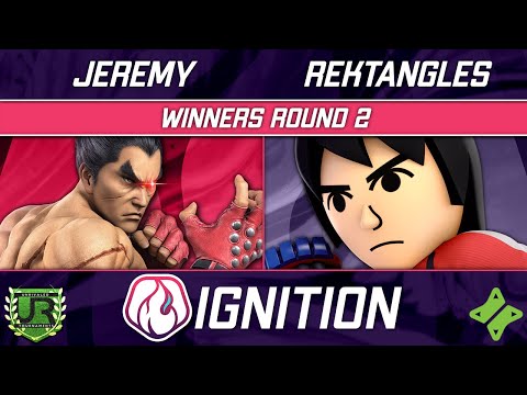 Ignition 250 WINNERS ROUND 2 - Jeremy (Kazuya) vs Rektangles (Mii Brawler)