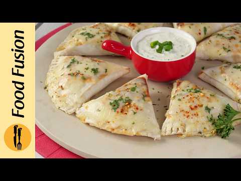 Creamy Tortillas Triangles Recipe by Food Fusion