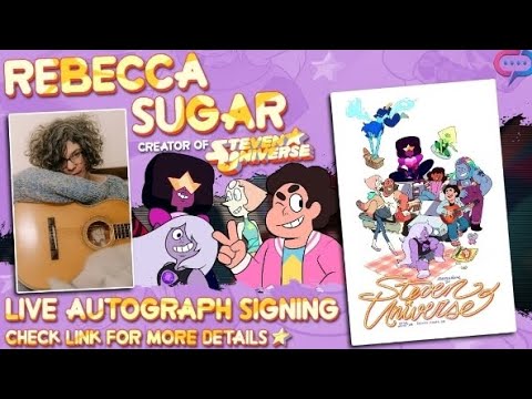 Steven Universe - Rebecca Sugar's Live Autograph Sigining with Streamily on TikTok (5/1/24) Pt. 1