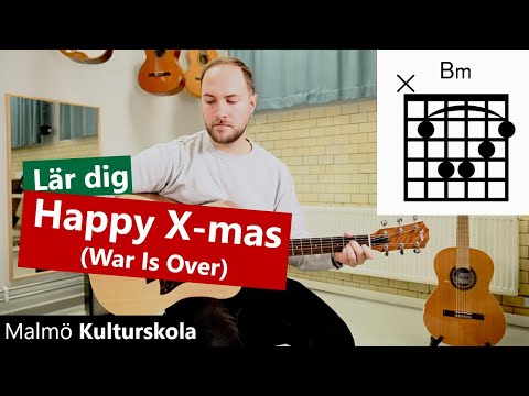 Happy X-mas (War Is Over) Lär dig ackorden på gitarr