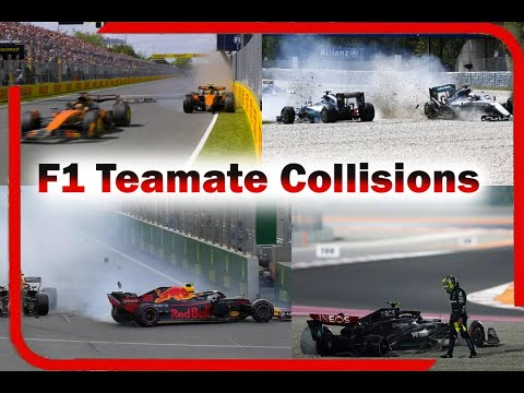 F1 Teamate Collisions 😬💥