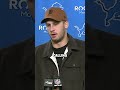 Jared Goff calls Dan Campbell the GREATEST LEADER ? #shorts