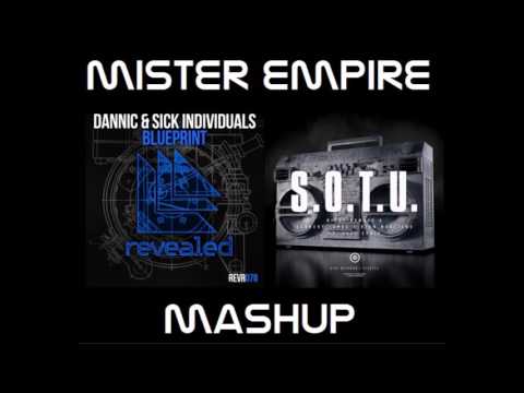 Dannic & Sick Individuals vs Nicky Romero & Sunnery James & Ryan Marciano feat Fast Eddie   Blueprin