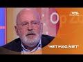 Frans Timmermans (GL-PvdA): leus 'from the river to the sea' volkomen ontoelaatbaar