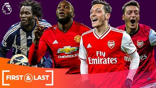 Current SUPERSTARS’ First & Last Premier League Goals | Romelu Lukaku Mesut Ozil & more!