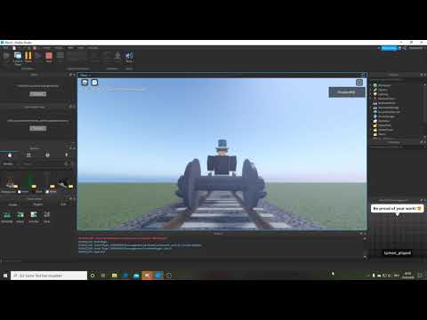 Train Chassis Is Bumping Using Constraints Building Support Devforum Roblox - roblox studio add train tracks