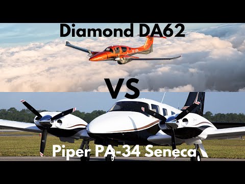 Diamond DA62 VS Piper PA-34 Seneca, who wins?