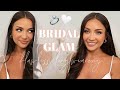 WEDDING MAKEUP TUTORIAL Soft Bridal Glam That Looks FLAWLESS LASTS