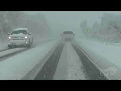 01-10-2021- Hamilton, TX-Winter Storm Snowy Travel Slide Off Rescue