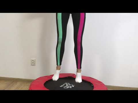 Батут детский Fit to Sky 102 см Синий Устойчивая конструкция и Надежный Тренажер для дома и улицы - фото 1 - id-p1492303660