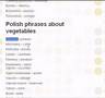 Polish phrases about fruits and vegetables