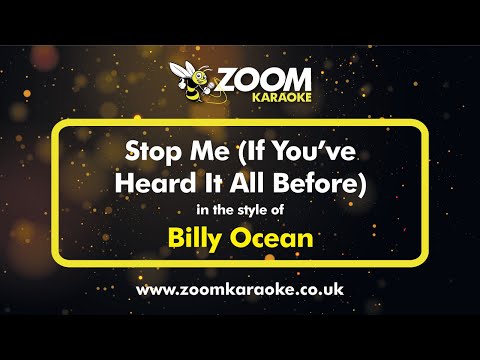Stop Me - Billy Ocean