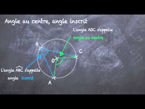 3ème // Angle inscrit, angle au centre | blogmathsmadamedogue