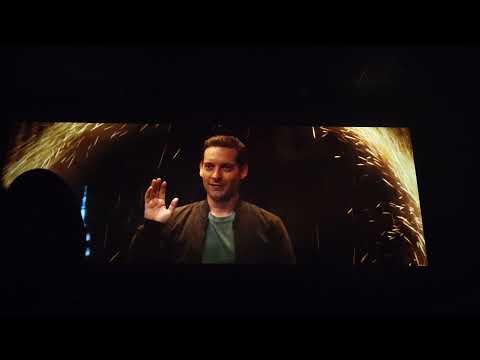 AUDIENCE REACTS TO TOBEY MAGUIRE IN SPIDERMAN NO WAY HOME