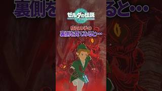 瘴気の手の裏側を見てみると...?#ゼルダの伝説 #ティアキン #shorts