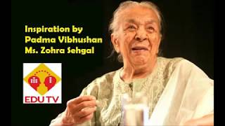 Inspiration From Ms. Zohra Sehgal