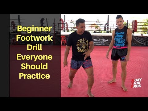 The Basic Muay Thai Footwork Drill that Everyone Should Practice