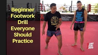 The Basic Muay Thai Footwork Drill