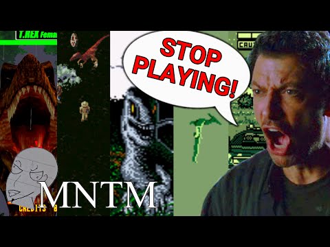MORE (Mostly) Terrible Video Games of Jurassic Park - A Retrospective (Full Spoilers) | MNTM