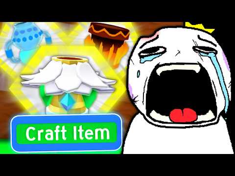 Crafting Endgame Planters in Beesmas 'til I Lose My Mind... | Bee Swarm Simulator Noob to Pro