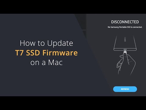 How to Update the Firmware on the Samsung T7 Drives | Samsung Portable SSD Not Detecting the Drive